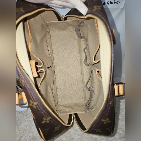 Authetic Louis Vuitton Deauville Brown Monogram - Picture 5 of 15